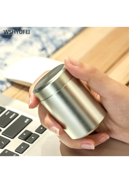 Turuncu Tarzı Taşınabilir Alüminyum Alaşımlı Çay Caddy Tieguanyin Mühürlü Depolama Tankı Seyahat Çay Kutuları Çay Tenekesi Konteynerler Kahve Teneke Kutu Baharat Kavanoz (Yurt Dışından) modelleri