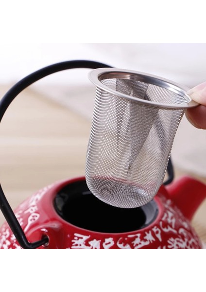 9cm Tarzı Çap 5. Yeniden Kullanılabilir Paslanmaz Çelik Hasır Çay Demlik Süzgeç Demlik Çay Yaprağı Baharat Filtresi Drinkware Mutfak Aksesuarları (Yurt Dışından) modelleri