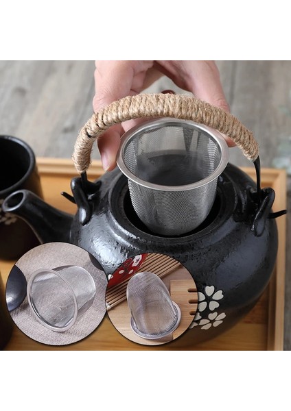 9cm Tarzı Çap 5. Yeniden Kullanılabilir Paslanmaz Çelik Hasır Çay Demlik Süzgeç Demlik Çay Yaprağı Baharat Filtresi Drinkware Mutfak Aksesuarları (Yurt Dışından) indirimleri