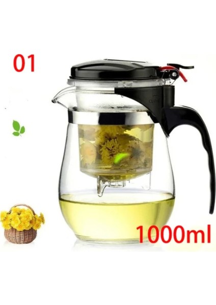 C001-7 Stili Yüksek Li Isıya Dayanıklı Cam Demlik Çin Kung Fu Çay Seti Puer Su Isıtıcısı Kahve Cam Makinesi Uygun Ofis Çaydanlık (Yurt Dışından) indirimleri