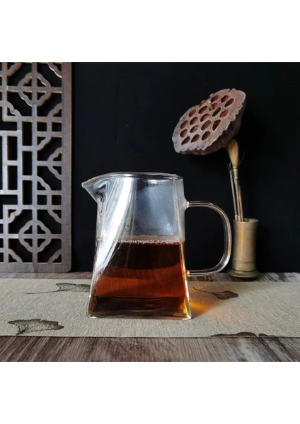SHAPE01 Stili L Beden Küçük Cam Çay Kung Fu Çay Şarap ve Süt Için Sharling Sürahi Güzel Katı Cam Gong Dao Bei (Yurt Dışından) modelleri