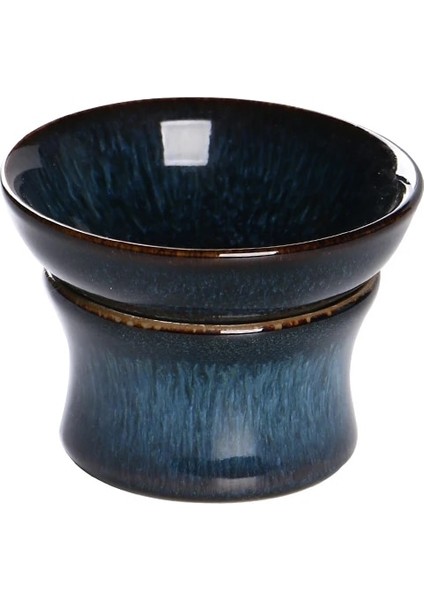 Renk3 Stili 7.6X6CM Yaratıcı El Yapımı Yıldızlı Gökyüzü Çizim Çay Süzgeç Çay Sızdıran Tutucu Seramik Kung Fu Çay Seti Mavi Çay Filtre Çay Töreni LB451 (Yurt Dışından)