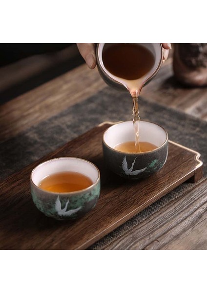 B-100ML Tarzı 1 Parça 1 Adet Japon Tarzı Seramik Kahve Fincanı Porselen Kişisel Tek Çömlek Çay Fincanları Drinkware Şarap Sürahisi Su Kupaları (Yurt Dışından) modelleri