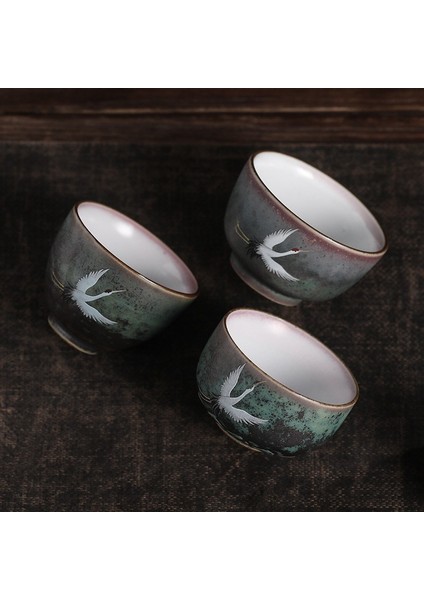 B-100ML Tarzı 1 Parça 1 Adet Japon Tarzı Seramik Kahve Fincanı Porselen Kişisel Tek Çömlek Çay Fincanları Drinkware Şarap Sürahisi Su Kupaları (Yurt Dışından) fırsatları