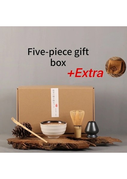 No.7 Tarzı Et Matcha Seti Geleneksel Matcha Hediye Seti Bambu Matcha Çırpma Kepçe Ceremic Matcha Kase Çırpma Tutucu Japon Çay Setleri (Yurt Dışından) fiyatları