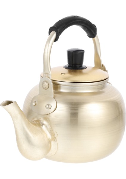 15X10.5CM Tarzı Su Isıtıcısı Çay Demlik Su Islık Çalan Metal Pot Kahve Vintage Kore Soba Alüminyum Çin Kaynayan Çelik Paslanmaz Soba (Yurt Dışından)
