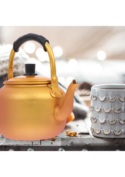 15X10.5CM Tarzı Su Isıtıcısı Çay Demlik Su Islık Çalan Metal Pot Kahve Vintage Kore Soba Alüminyum Çin Kaynayan Çelik Paslanmaz Soba (Yurt Dışından) modelleri