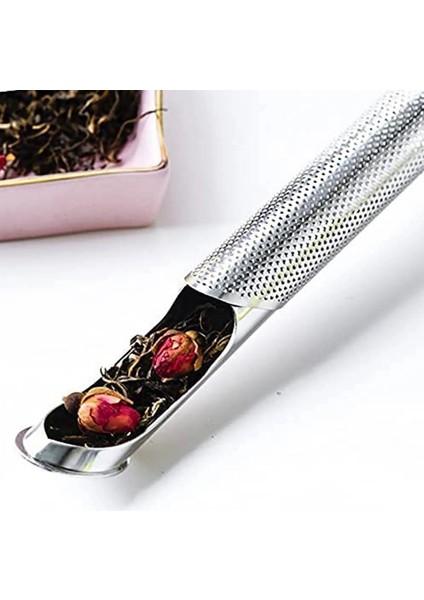 Gümüş Tarzı Örgü Çay Süzgeç Filtre Metal Boru Çay Demlik Paslanmaz Çelik Tasarım Gevşek Yaprak Çay Demlik Dik Difüzör Çay Aksesuarları (Yurt Dışından) modelleri