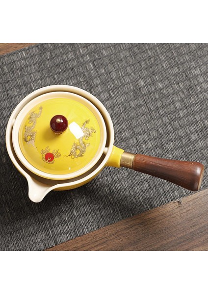 No.13 Tarzı 360 Derece Seramik Çaydanlık El Demlik Zarif Çay Seti Yan Kolu Çaydanlık Çaydanlık Ceramgle Pot Yan Kolu Pot Yeni (Yurt Dışından) fırsatları