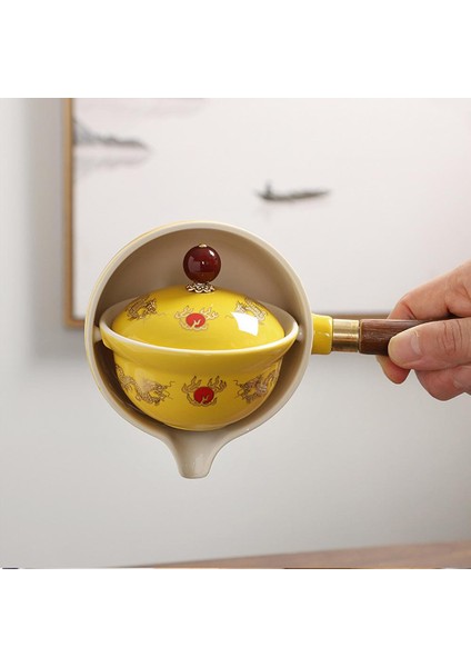 No.13 Tarzı 360 Derece Seramik Çaydanlık El Demlik Zarif Çay Seti Yan Kolu Çaydanlık Çaydanlık Ceramgle Pot Yan Kolu Pot Yeni (Yurt Dışından) indirimleri