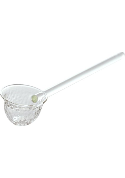 T Stili Çay Kaşığı Şeffaf Cam Filtre Çorba Demliği Çay Kaşığı Kolay Temiz Çay Drenaj Filtresi Örgü Çaydanlık Mutfak Aksesuarları (Yurt Dışından)