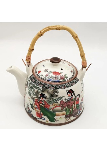 13,3X13,9 cm Stili Doğa Bambu Çaydanlık Kolu Japon Çaydanlık Kolu Kung Fu Çaydanlık Bambu Çaydanlık Kolu Değiştirme Seramik Pot Çömlek Tencere (Yurt Dışından)