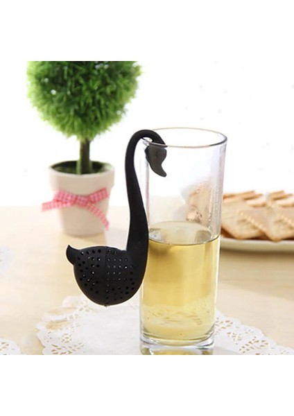 Stili Temizle 1 Adet Mutfak Malzemeleri Çay Süzgeci Toksik Olmayan Çilek Şekli Silikon Çay Demlik Çay Poşeti Demlik Aksesuarı (Yurt Dışından)