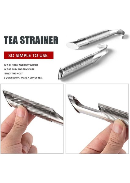 Çay Süzgeç Tarzı Paslanmaz Çelik Çay Süzgeç Yeni Çay Süzgeç Çay Demlik Yaratıcı Boru Tasarım Metal Çay Süzgeç Çay Araçları Mutfak Için Stokta (Yurt Dışından) fiyatları