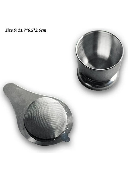 Gümüş Tarzı S Beden Sıcak Satış Paslanmaz Çelik Çay Süzgeç Ince Örgü Çin Kung Fu Çay Yaprağı Huni Filtre Mutfak Aksesuarları Huni Filtre Çay (Yurt Dışından) indirimleri