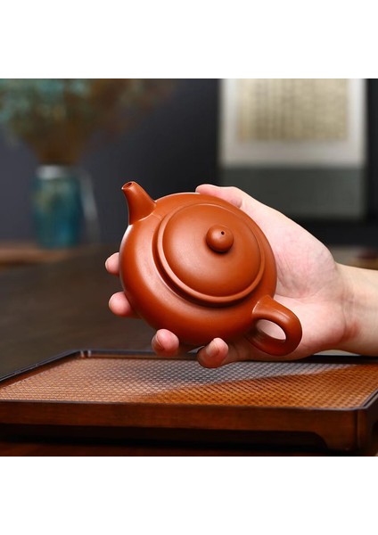 235 ml Yixing Kırmızı Kil Demlik Top Delik Filtre Su Isıtıcısı Archaize Teaware Puer Çay Töreni Malzemeleri Drinkware Seti (Yurt Dışından) modelleri