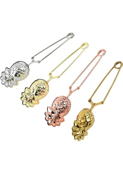 Gül Tarzı Ananas Şekli Çay Demlik Paslanmaz Çelik Filtre Örgü Yeniden Kullanılabilir Kolu Filtre Çay Süzgeç Kupa Demlik Alet Ev Mutfak Aracı (Yurt Dışından) modelleri