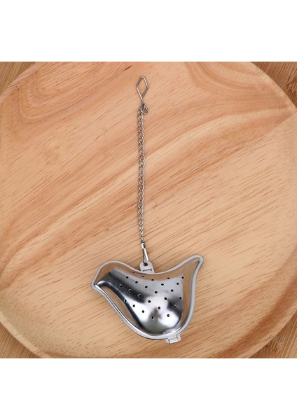 Küçük Kuş Şekli Stili Peanutbirdteapotshell Çay Demlik Filtre Çay Süzgeç Topu Yeniden Kullanılabilir Metal Çay Poşeti Paslanmaz Çelik Demlik (Yurt Dışından)