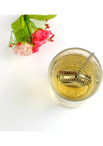 Küçük Kuş Şekli Stili Peanutbirdteapotshell Çay Demlik Filtre Çay Süzgeç Topu Yeniden Kullanılabilir Metal Çay Poşeti Paslanmaz Çelik Demlik (Yurt Dışından) fırsatları