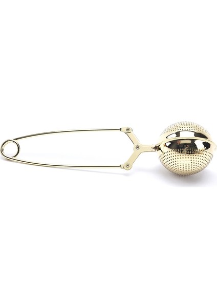 Altın Tarzı Çay Demlik Paslanmaz Çelik Küre Örgü Çay Süzgeç Kahve Otu Baharat Filtre Difüzör Kolu Çay Topu Maç Çay Poşetleri (Yurt Dışından)