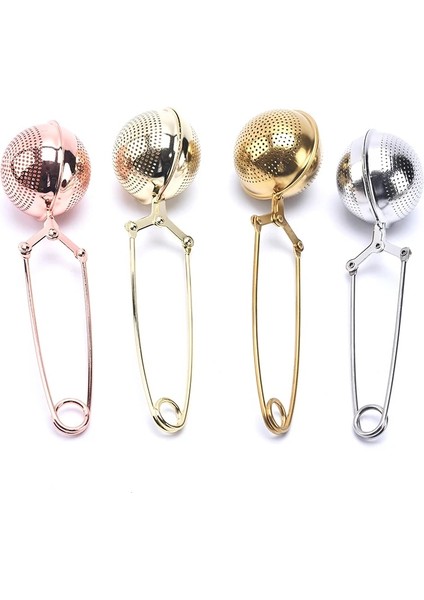 Altın Tarzı Çay Demlik Paslanmaz Çelik Küre Örgü Çay Süzgeç Kahve Otu Baharat Filtre Difüzör Kolu Çay Topu Maç Çay Poşetleri (Yurt Dışından) fiyatları