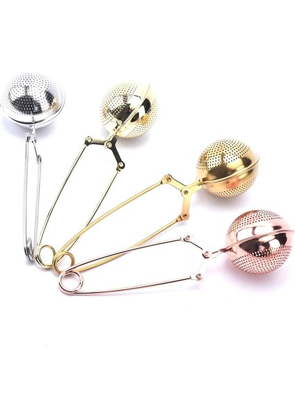 Altın Tarzı Çay Demlik Paslanmaz Çelik Küre Örgü Çay Süzgeç Kahve Otu Baharat Filtre Difüzör Kolu Çay Topu Maç Çay Poşetleri (Yurt Dışından) modelleri