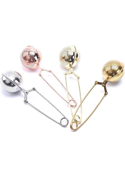 Altın Tarzı Çay Demlik Paslanmaz Çelik Küre Örgü Çay Süzgeç Kahve Otu Baharat Filtre Difüzör Kolu Çay Topu Maç Çay Poşetleri (Yurt Dışından) indirimleri