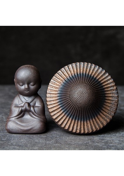 Çay Süzgeçleri Tarzı Luwu Seramik Çay Süzgeçleri Keşiş Kapaklı (Yurt Dışından)