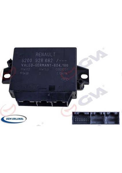 5311762 Park Sensör Beyni Megane Iı 8200928682