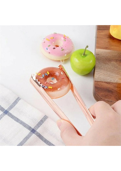 Gül Altın Tarzı 1 Bilgisayar 304 Paslanmaz Çelik Maşa Barbekü Partisi Bar Barbekü Klip Ekmek Gıda Buz Kelepçesi Buz Maşası Mutfak Aksesuarları Rose Goldsliver (Yurt Dışından) fırsatları
