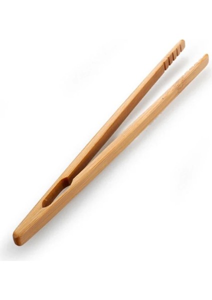 No.1 Tarzı Pastırma Çay Gereçler Şeker Bambu Salata Maşa Kongfu Çay Ahşap Çay Klipsi Gıda Tost Çay Cımbız (Yurt Dışından)