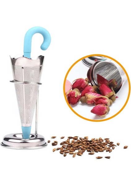 C Stili 6 Stilleri Taşınabilir Silikon Çay Demlik Şemsiye Balina Topu Yaprak Çay Filtresi Paslanmaz Çelik Bitkisel Baharat Çay Makinesi Drinkware (Yurt Dışından) modelleri