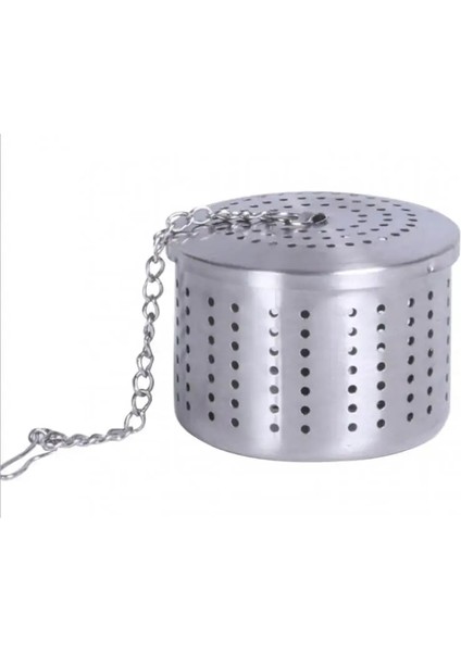 Büyük Stil Yeniden Kullanılabilir Asılabilir Gevşek Çay Yaprağı Süzgeç Güveç Malzeme Kutusu Paslanmaz Çelik Baharat Örgü Filtre Çorba Pişirme Araçları Için (Yurt Dışından)