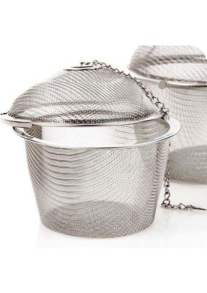 11CM Tarzı Paslanmaz Çelik Çay Topu Süzgeç Çay Demlik Küre Kilitleme Baharat Örgü Demlik Gevşek Yaprak Baharat Süzgeçler Mutfak Aksesuarları (Yurt Dışından) fiyatları