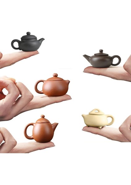 No.17 Stili Yaratıcı Çay Pet Parmak Uçları Mini Pot Tavsiye Küçük Cep Kılavuzu Küçük Çay Pet Mini Zen Furg Makaleleri Tutabilir (Yurt Dışından)