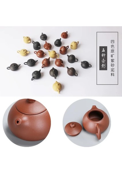 No.17 Stili Yaratıcı Çay Pet Parmak Uçları Mini Pot Tavsiye Küçük Cep Kılavuzu Küçük Çay Pet Mini Zen Furg Makaleleri Tutabilir (Yurt Dışından)