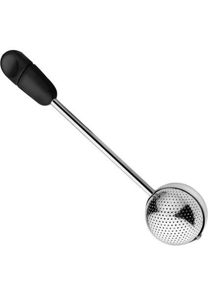 Siyah Stil Paslanmaz Çelik Çay Demlik Çay Süzgeçleri Me Rotasyon Demlik Çay Topu Filtre Baharat Bitkisel Filtre Teaware Aksesuarları Araçları (Yurt Dışından)