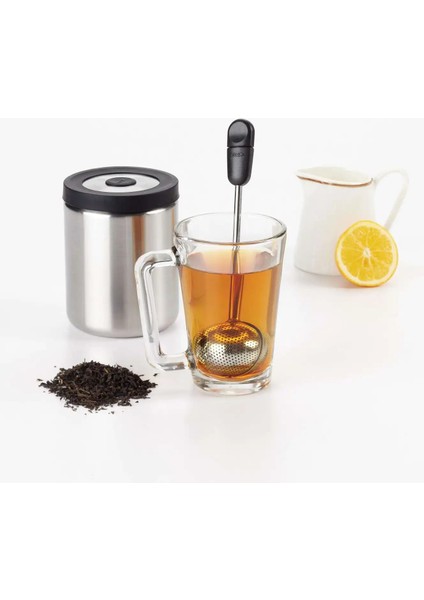 Siyah Stil Paslanmaz Çelik Çay Demlik Çay Süzgeçleri Me Rotasyon Demlik Çay Topu Filtre Baharat Bitkisel Filtre Teaware Aksesuarları Araçları (Yurt Dışından) fırsatları