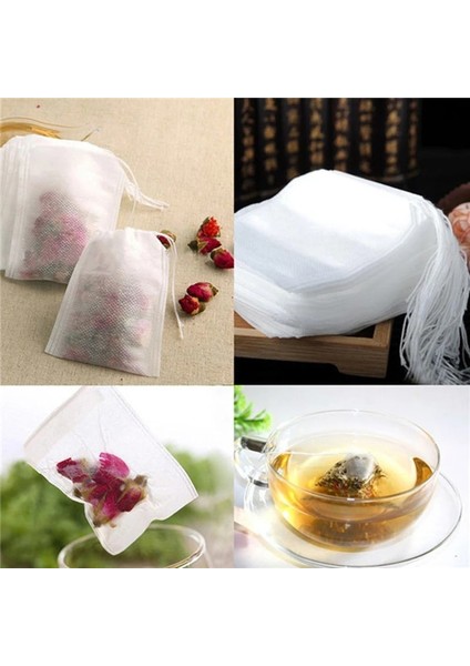 Lot Mesh Gıda Sınıfı Dokunmamış Ev Demlemek Baharat Çay Filtre Torbası Mühür Filtre Aşçı Ot Baharat Gevşek Kahve Torbaları Araçları (Yurt Dışından) modelleri