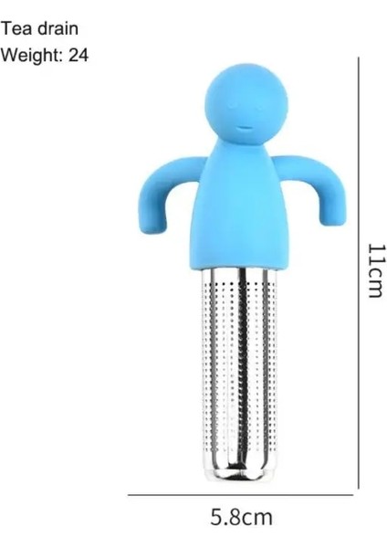 13 B 1pc Stili Paslanmaz Çelik Çay Demlik Filtre Gıda Sınıfı Silikon Kafa Kötü Sızdıran Çay Ayırma Dikey Yaratıcı Çay Makinesi Çay Filte (Yurt Dışından) indirimleri