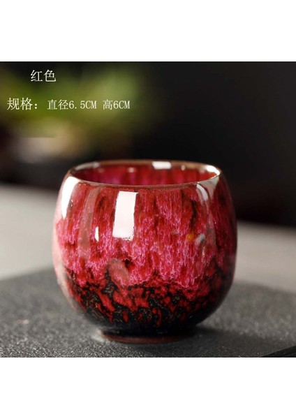 D Tarzı 4 ADET-80ML Fırın Değişimi Çin Seramik Çay Bardağı Porselen Kung Fu Bardak Seti Çömlekçilik Drinkware Sofra Yumurta Tarzı (Yurt Dışından)