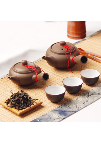 100 ml Tarzı Japon Tarzı Mor Kil El Yapımı Çay Potu Çin Çay Seti Yaratıcı Ofis Kung Fu Su Isıtıcısı Seramik Yan Kol Filtre Çaydanlık (Yurt Dışından)