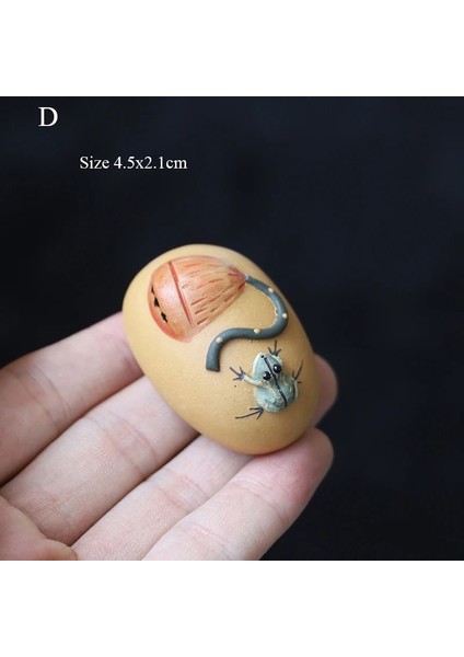 Stil D Stili Luwu Mor Kil Çaydanlıklar Kabak Çayı Oyun Çay Aksesuarları (Yurt Dışından)