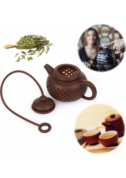 No.1 Tarzı Çay Demlik Süzgeç Silikon Çay Poşeti Yaprak Filtre Difüzör Şekli Silikon Çay Demlik Çanta Demlik Aksesuar Mutfak Aksesuarları (Yurt Dışından)