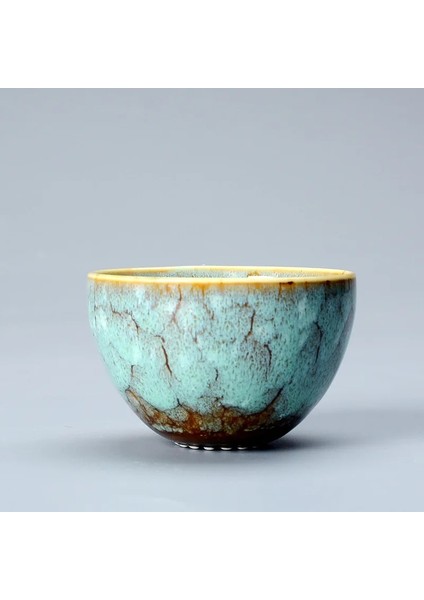 No.1 Tarzı Seramik Porselen Çay Bardağı Teaware Fırın Çay Bardağı Porselen Bir Bardak Dökmeyin Çay Kase Yaratıcı Usta Bardak Kung Fu Çay Bardağı (Yurt Dışından)