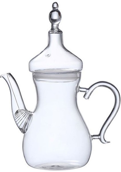 1000 ml Tarzı Büyük Kapasiteli L Yüksek Borosilikat Arapça Cam Çaydanlık Filtreli Isıya Dayanıklı Soğuk Su Isıtıcısı Çiçek Çay Potu Teaware (Yurt Dışından)