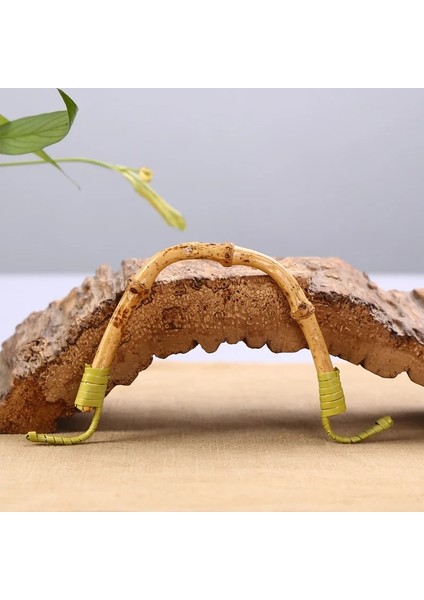 1 Adet Tarzı L Beden 1 Adet Dıy Demlik Aksesuarları Çay Kolu Bambu Plastik Rattan Dokuma Saplı (Yurt Dışından)