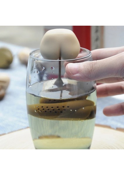 Yeniden Kullanılabilir Silikon Çay Demlik Yaratıcı Kaka Şekilli Komik Bitkisel Çay Poşeti Yeniden Kullanılabilir Kahve Filtresi Difüzör Süzgeç Çay Aksesuarları (Yurt Dışından) fiyatları