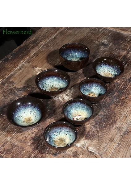 G Tarzı Seramik Porselen Çay Bardağı Kase Teaware Çay Seti Fincan Kungfu Çay Bardağı Seti Sır Fırın Usta Çay Fincanı Olur Renkli Çay Bardağı (Yurt Dışından) fiyatları