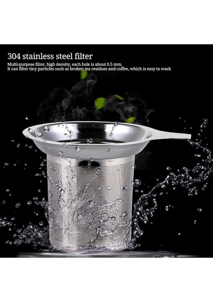 Açık Gri Tarzı Yeniden Kullanılabilir Örgü Çay Demleme Süzgeci Paslanmaz Çelik Demlik Kahve Çay Filtresi Mutfak Arkadaşı Aracı Çay Ekranı Yüksek Yoğunluklu Filtre (Yurt Dışından) fiyatları